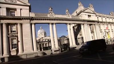 Government buildings in Dublin