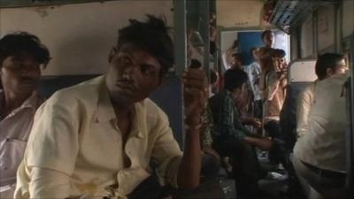 Inside an Indian train