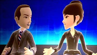 Rory Cellan-Jones's avatar interviews Microsoft executive Reena Kawal's avatar