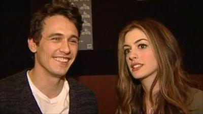 James Franco and Anne Hathaway