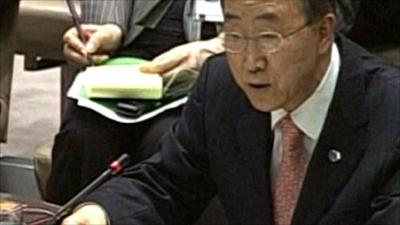 United Nations Secretary General Ban Ki-moon