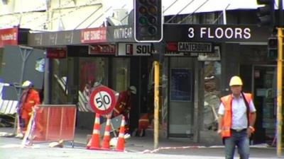 UK search and rescue teams in Christchurch