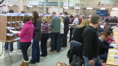 Inside Dublin's vote counting centre