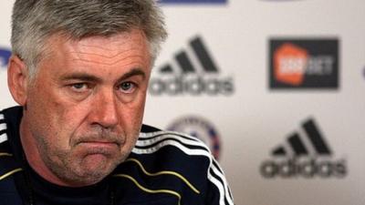 Chelsea manager Carlo Ancelotti