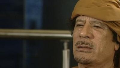 Col Muammar Gaddafi