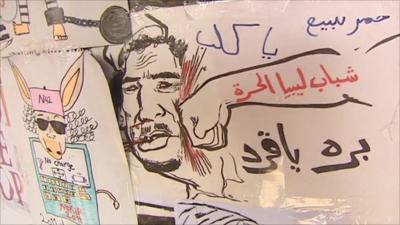 Anti-Gaddafi art