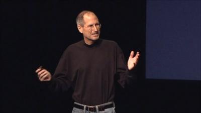 Apple chief executive Steve Jobs launches the iPad 2 in San Francisco