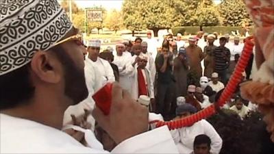 Protesters in Oman