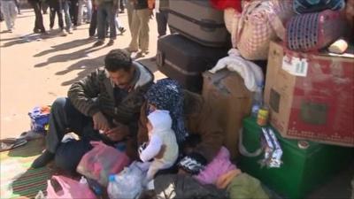 Libya-Tunisia border