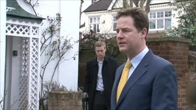 Deputy Prime Minister Nick Clegg