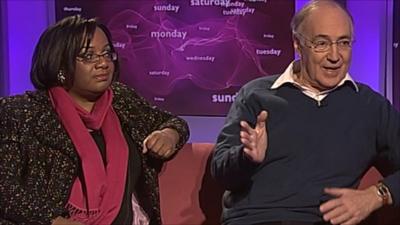 Diane Abbott and Michael Howard
