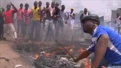 Pro-Ouattara supporters