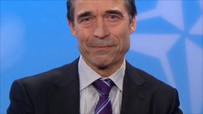 Nato Secretary General Anders Fogh Rasmussen