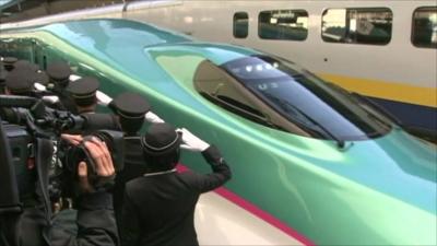 Japan's new bullet train