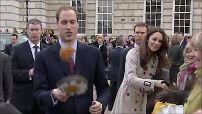 William and Kate in Belfast