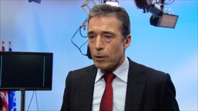 Nato Secretary General Anders Fogh Rasmussen