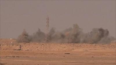 Explosion in Libya