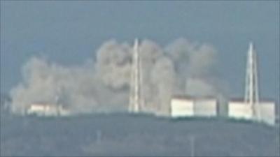 Explosion at nuclear plant