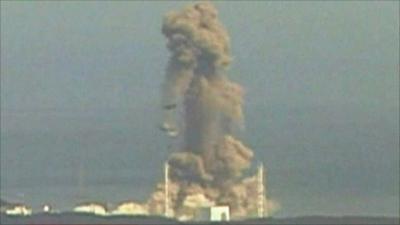 The third blast at the nuclear plant