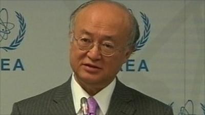 Head of the International Atomic Energy Agency, Yukiya Amano