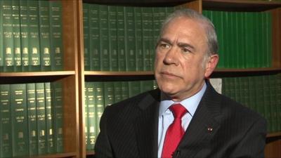 OECD Secretary General Angel Gurria