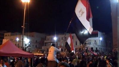 Celebrations in Benghazi