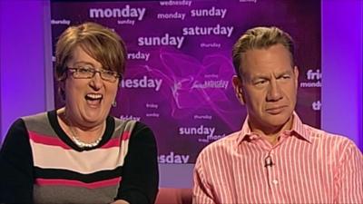 Jacqui Smith and Michael Portillo
