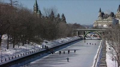 The Rideau Canal Skateway