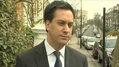 Labour leader Ed Miliband