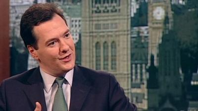 Chancellor George Osborne