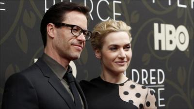 Guy Pearce and Kate Winslet