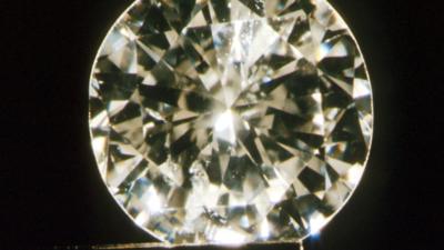 Polished cut diamond