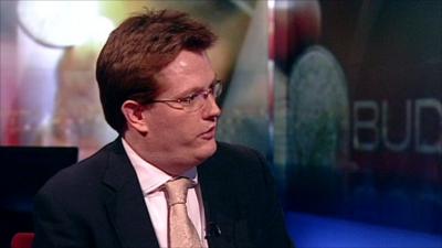 Chief Secretary to the Treasury Danny Alexander