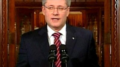 Canadian Prime Minister Stephen Harper