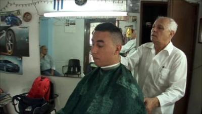 Cuban barber