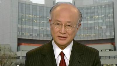 Yukiya Amano, Director General of the IAEA