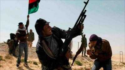 Rebels forces in Libya