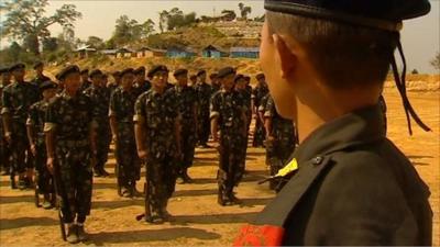 Naga guerrilla army