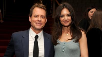 Greg Kinnear and Katie Holmes