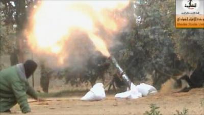 Palestinian militants fire rockets