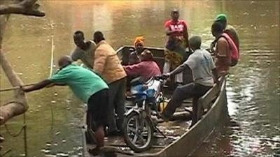 People on a boat