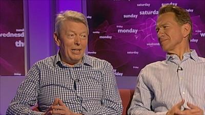 Alan Johnson and Michael Portillo