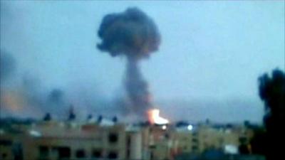 Explosion in Libya