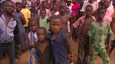 Children in Ivory Coast