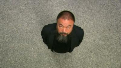 Artist Ai WeiWei and his Sunflower Seeds exhibition