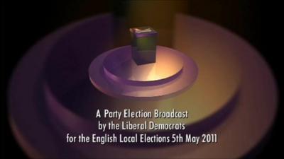 Party election graphic