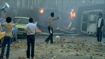 Aftermath of Brixton riots, 1981