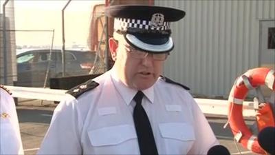 Chief Supt Dave Thomas of Hampshire Police