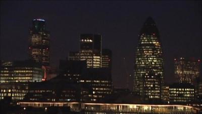 City of London skyline