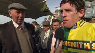 Grand National winner Jason Maguire